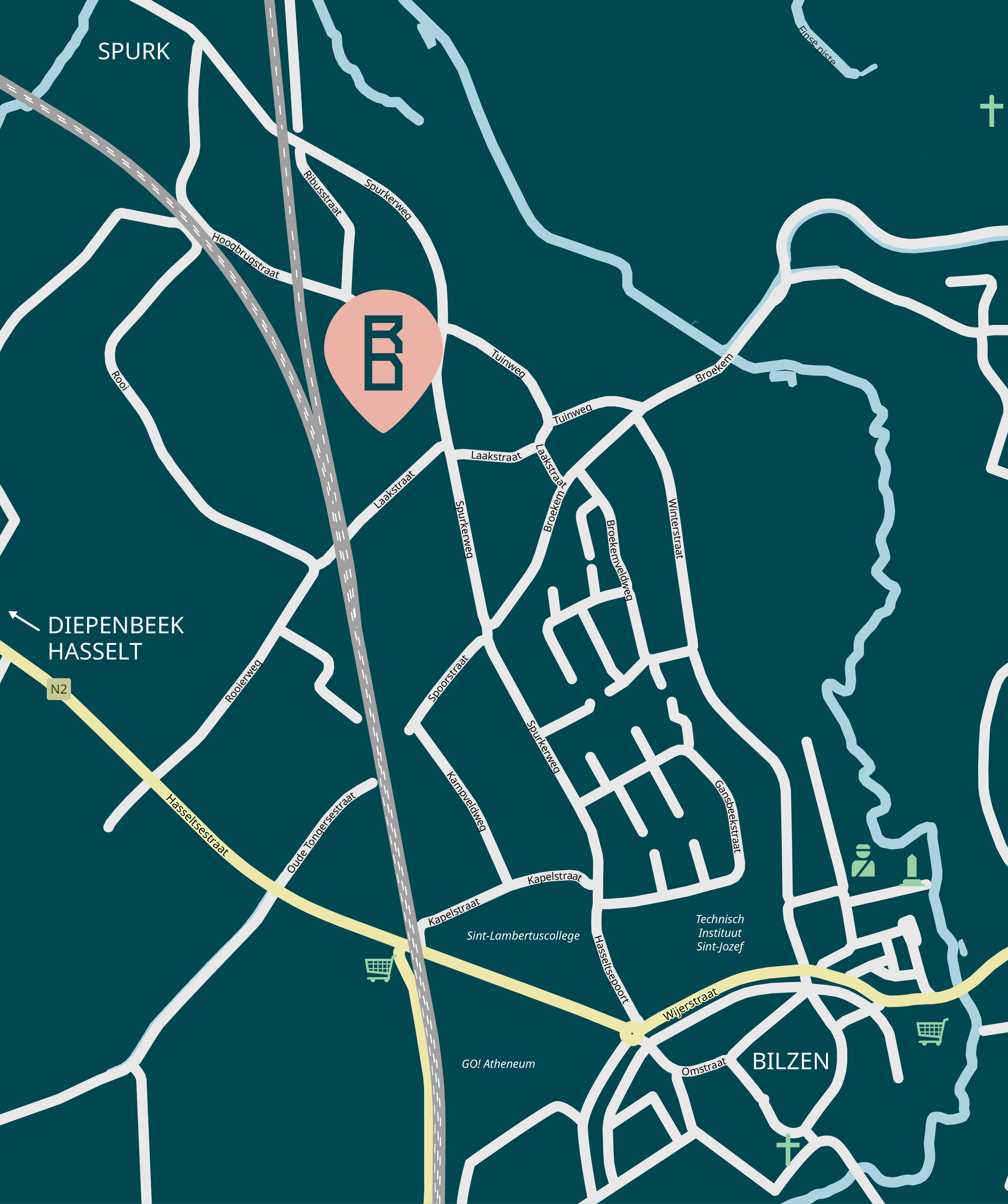 25-P13855 RIBUS - KAART LIGGING - F1