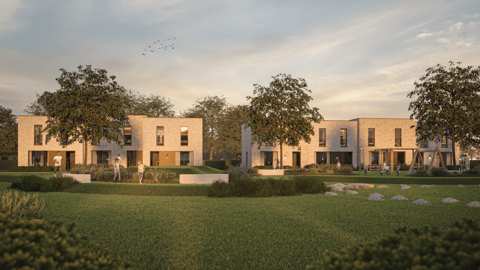 Vestio - Ribus - HR_Exterieur park sunset Vestio - Ribus - HR_Exterieur park sunset